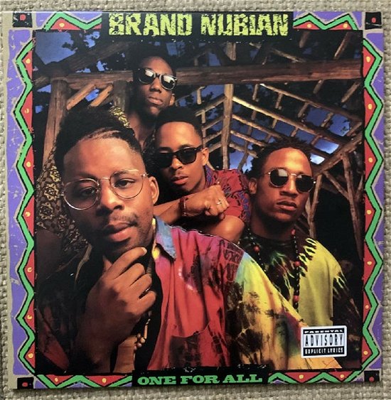 Cover for Brand Nubian · One For All (LP) [Coloured edition] (2020)