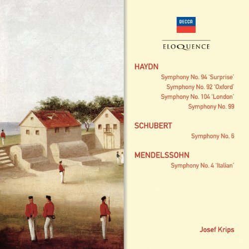 Cover for Josef Krips · Eloquence: Haydn Schubert Mendelssohn Symphonies (CD) (2014)