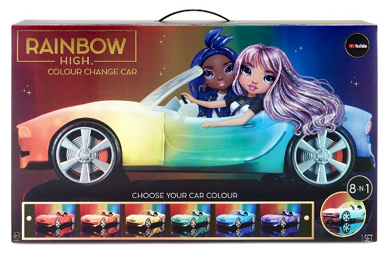 Cover for Mga · Rainbow High Color Change Car (Legetøj)