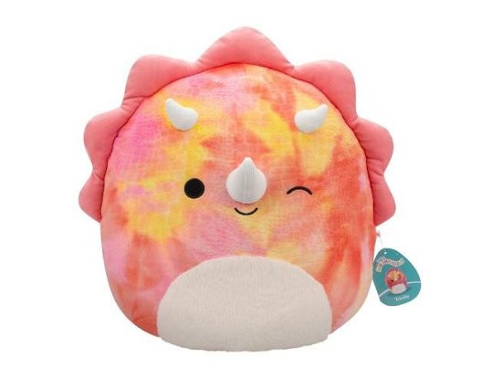 Squishmallows Plüschfigur Pink Tie-Dye Triceratops (Spielzeug) (2024)