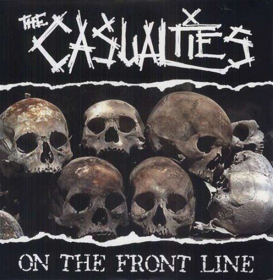 Cover for Casualties · On The Front Line (LP) [Coloured edition] (2004)
