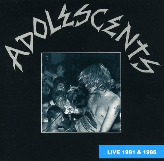 Cover for Adolescents · Live 1981 And 1986 (LP) [Limited edition] (2019)