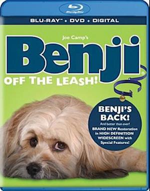 Cover for Benji: off the Leash BD (Blu-ray) (2018)