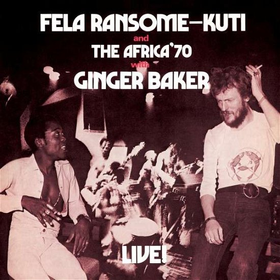 Cover for Fela Kuti · Live With Ginger (LP) (2014)