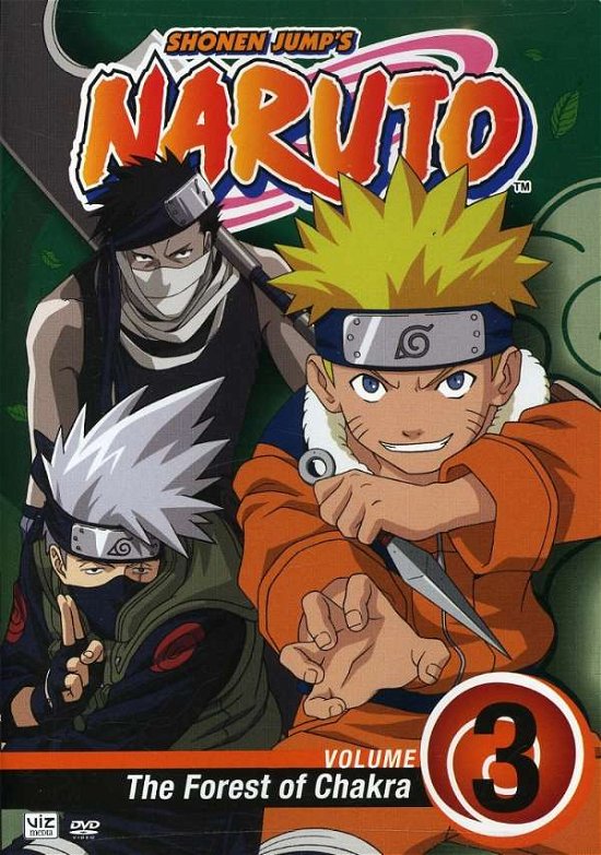 Cover for Naruto · Vol. 3 (DVD) (2009)