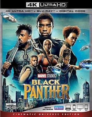 Cover for Black Panther (4K UHD Blu-ray) (2018)