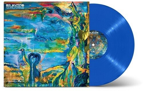 Cover for Ed Wynne (Ozric Tentacles) · TUMBLING THROUGH THE FLOATIVERSE (Blue Vinyl) (LP) [Limited edition] (2022)