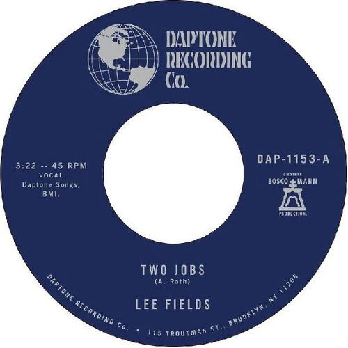 Cover for Lee Fields · Two Jobs / Save Your Tears for Someone New (7&quot;) (2024)