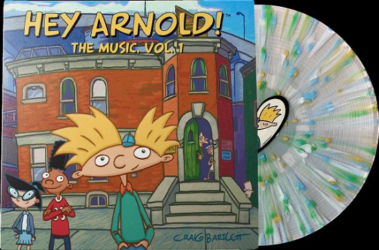 Cover for Jim Lang · Hey Arnold! The Music, Vol.1 (LP) [Limited Splatter Coloured Vinyl edition] (2024)