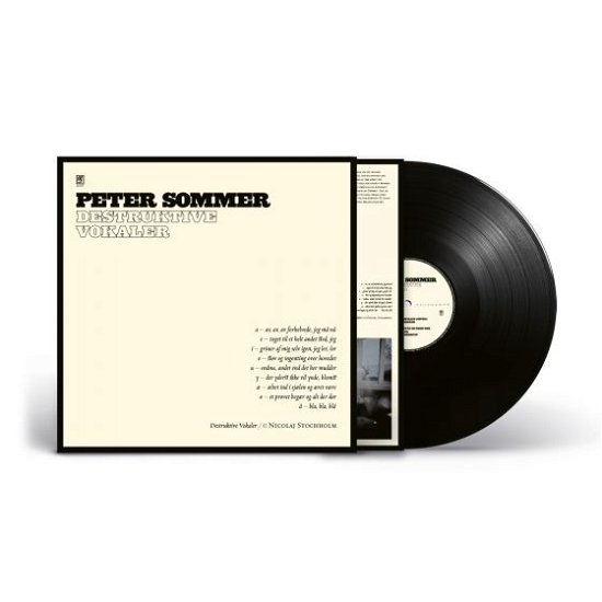 Destruktive Vokaler - Peter Sommer - Musik - GENLYD 2000 - 0886973919316 - October 23, 2020