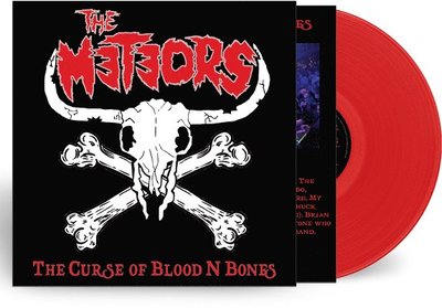 The Curse Of Blood N Bones (Red Vinyl) - Meteors - Musikk - CLEOPATRA RECORDS - 0889466234316 - 30. juli 2021