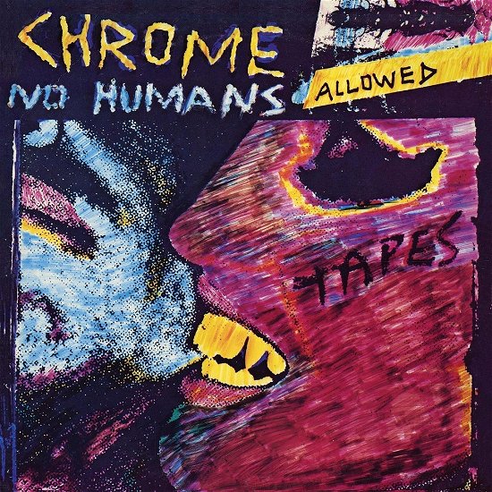 Cover for Chrome · No Humans Allowed - Purple / Clear Splatter (LP) [Coloured edition] (2023)