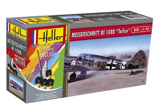 Cover for Heller · 1/72 Starter Kit Messerschmitt Bf 108 B Taifun (Toys)