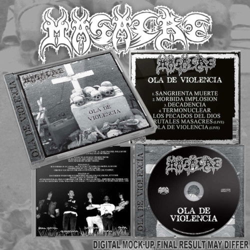 Cover for Masacre · Ola De Violencia (CD) (2025)