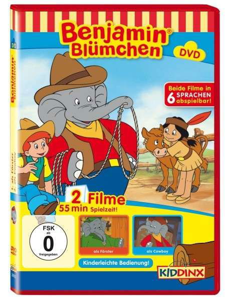 Als Förster / Als Cowboy - Benjamin Blümchen - Filmy - KIDDINX - 4001504301316 - 4 stycznia 2013