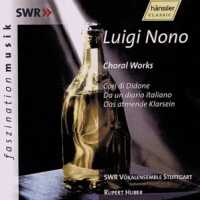 Cover for L. Nono · Choral Works by Luigi Non (CD) (2001)