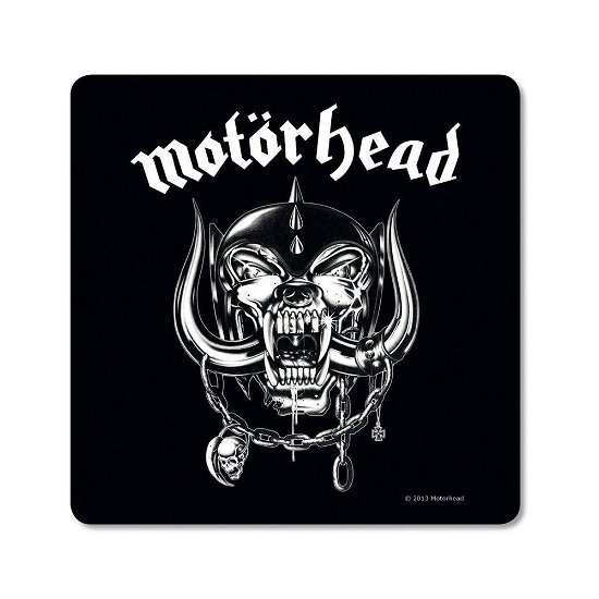 Cover for Motörhead · Motorhead Logo Single Coaster (MERCH) [Black edition] (2020)