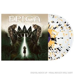 Cover for Epica · Omega Alive (3 LP) (Limited Edition) (Coloured Vinyl) (LP) [Limited edition] (2021)