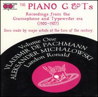 Piano G & Ts 1 / Various - Piano G & Ts 1 / Various - Music - APR - 5024709155316 - October 24, 1995