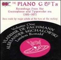 Cover for Piano G &amp; Ts 1 / Various (CD) (1995)