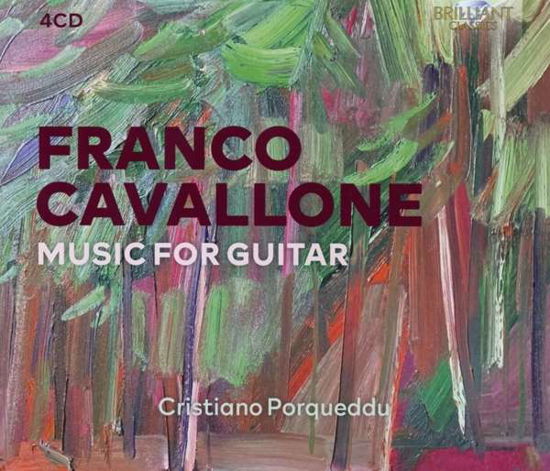 Franco Cavallone: Music for Guitar - Cristiano Porqueddu - Music - BRILLIANT CLASSICS - 5028421958316 - March 5, 2021