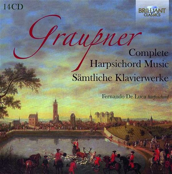 Graupner: Complete Harpsichord Music - Fernando De Luca - Music - BRILLIANT CLASSICS - 5028421961316 - June 25, 2021