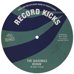 Cover for The Diasonics · Beggin' / Take One (VINYL) (2024)