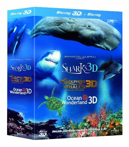 Jean-michel Cousteau 3D Film Trilogy - Jean-michel Cousteau 3D Film Trilogy - Elokuva - UNIVERSAL - 5050582827316 - tiistai 20. syyskuuta 2011