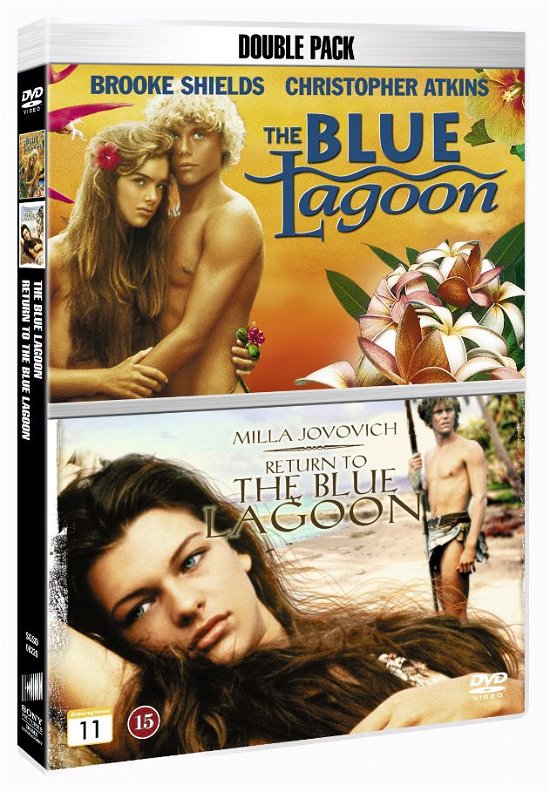 Cover for Doublepack · Blue Lagoon / Return to the Blue Lagoon (DVD) (2009)