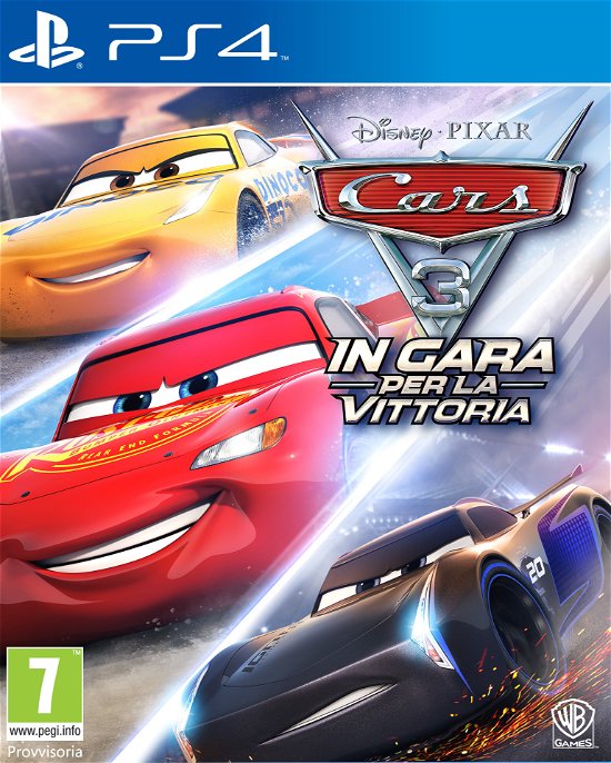 Cover for Playstation 4 · Cars 3 (PS4) (2018)