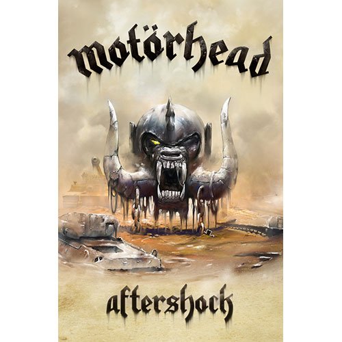 Cover for Motörhead · Motorhead Textile Poster: Aftershock (Plakat)