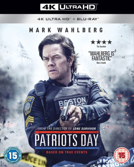 Cover for Patriots Day (4k Blu-ray) · Patriots Day (Blu-ray) (2017)