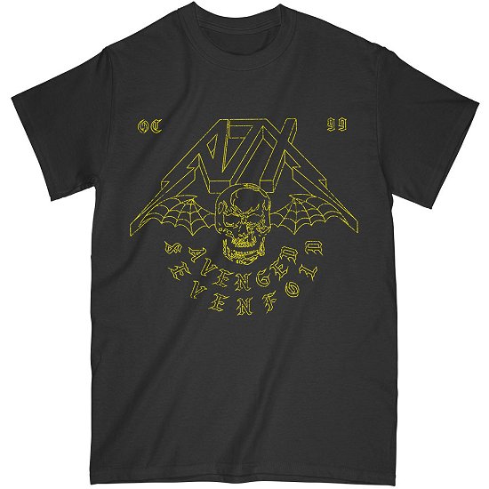 Avenged Sevenfold Unisex T-Shirt: Webbed Wings - Avenged Sevenfold - Marchandise -  - 5056368614316 - 