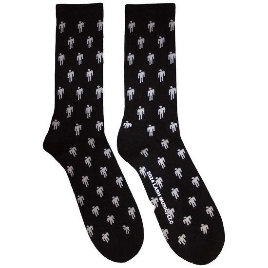 Cover for Billie Eilish · Billie Eilish Unisex Terry Socks: Blohsh Pattern (Socks) (2024)