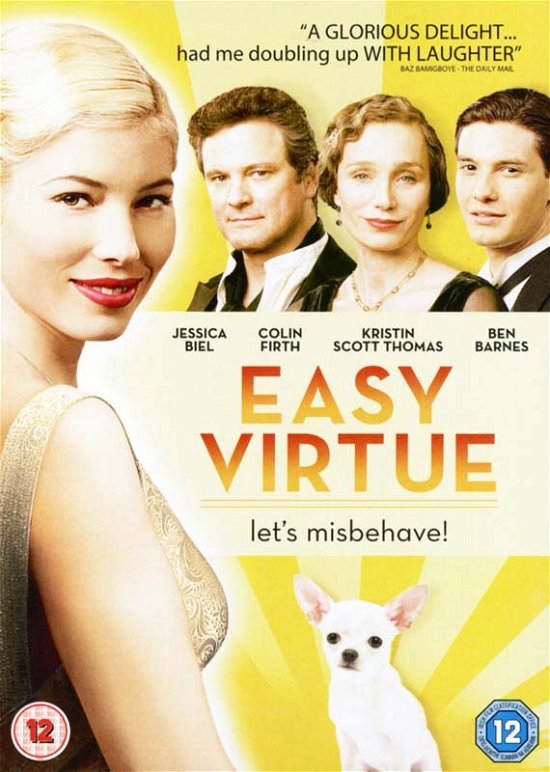 Cover for Easy Virtue DVD · Easy Virtue (DVD) (2009)