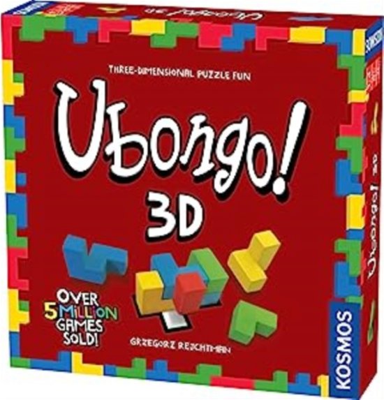 Cover for Ubongo: 3D (Paperback Book)