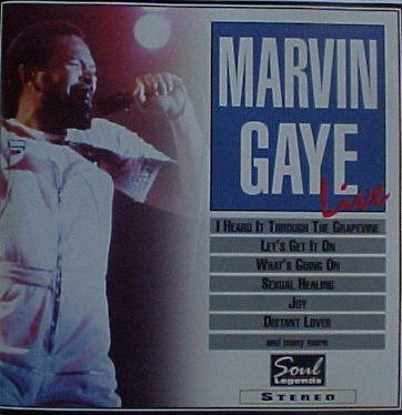 Cover for Marvin Gaye · Live (CD)