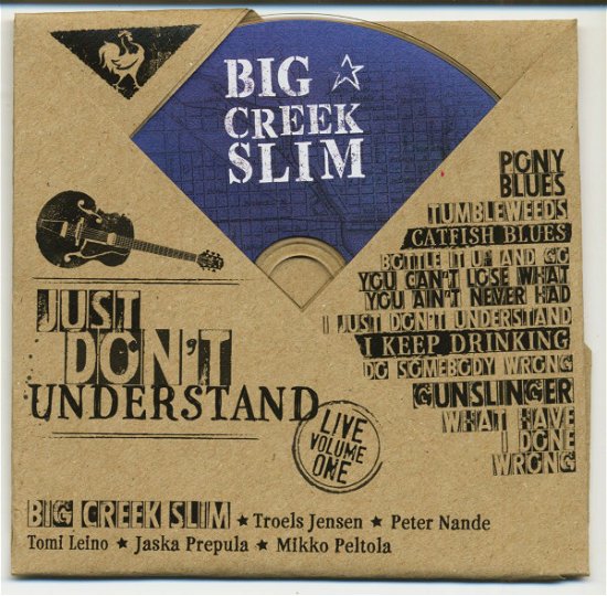Cover for Big Creek Slim · Just Don’t Understand (CD) (2019)