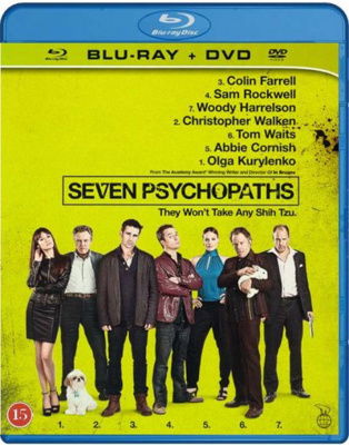 Seven Psychopats -  - Elokuva -  - 5708758725316 - perjantai 19. kesäkuuta 2020