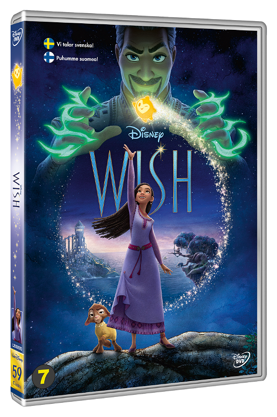 Cover for Disney · Wish (Ønsket) (DVD) (2024)