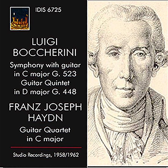 Cover for Boccherini / Haydn / Padovani / Cattini · Works for Guitar (CD) (2017)