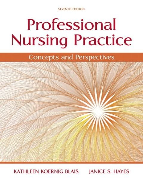 Cover for Kathy Blais · Professional Nursing Practice: Concepts and Perspectives (Paperback Book) (2015)