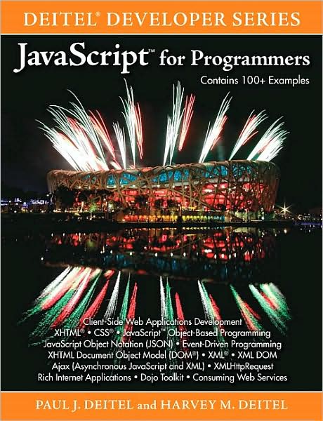 Cover for Paul Deitel · JavaScript for Programmers (Paperback Book) (2009)