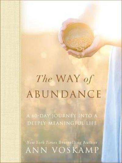 Cover for Ann Voskamp · The Way of Abundance: A 60-Day Journey into a Deeply Meaningful Life (Gebundenes Buch) (2018)