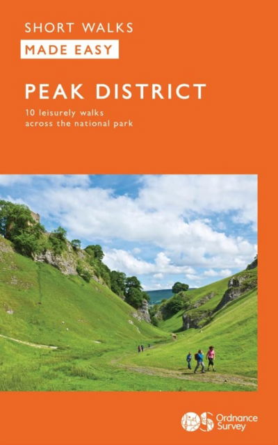 Cover for Peak District: 10 Leisurely Walks - OS Short Walks Made Easy (Book) (2022)