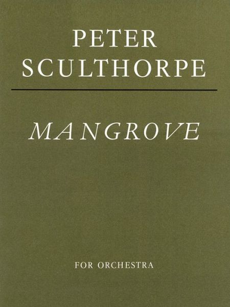 Cover for Peter Sculthorpe · Mangrove (Taschenbuch) (1998)