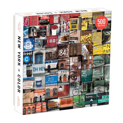 Cover for Sarah McMenemy · New York in Color 500 Piece Puzzle (GAME) (2018)