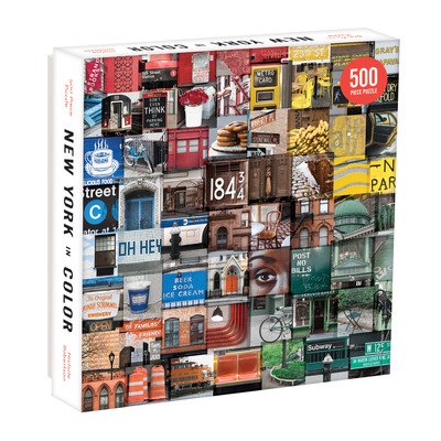 Cover for Sarah McMenemy · New York in Color 500 Piece Puzzle (SPEL) (2018)