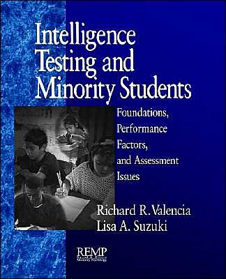Cover for Lisa A. Suzuki · Intelligence Testing and Minority Students: Foundations, Performance Factors, and Assessment Issues (Racial Ethnic Minority Psychology) (Taschenbuch) (2000)