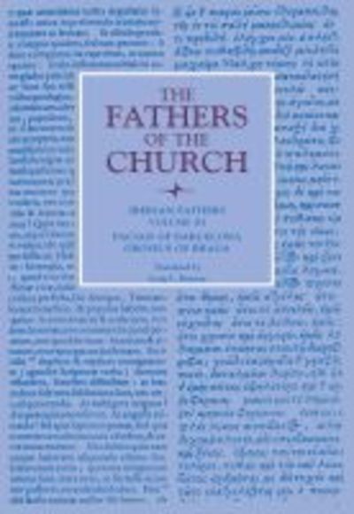 Cover for Pacian of Barcelona · Iberian Fathers, Volume 3 - Fathers of the Church: A New Translation (Patristic Series) (Paperback Book) (2013)